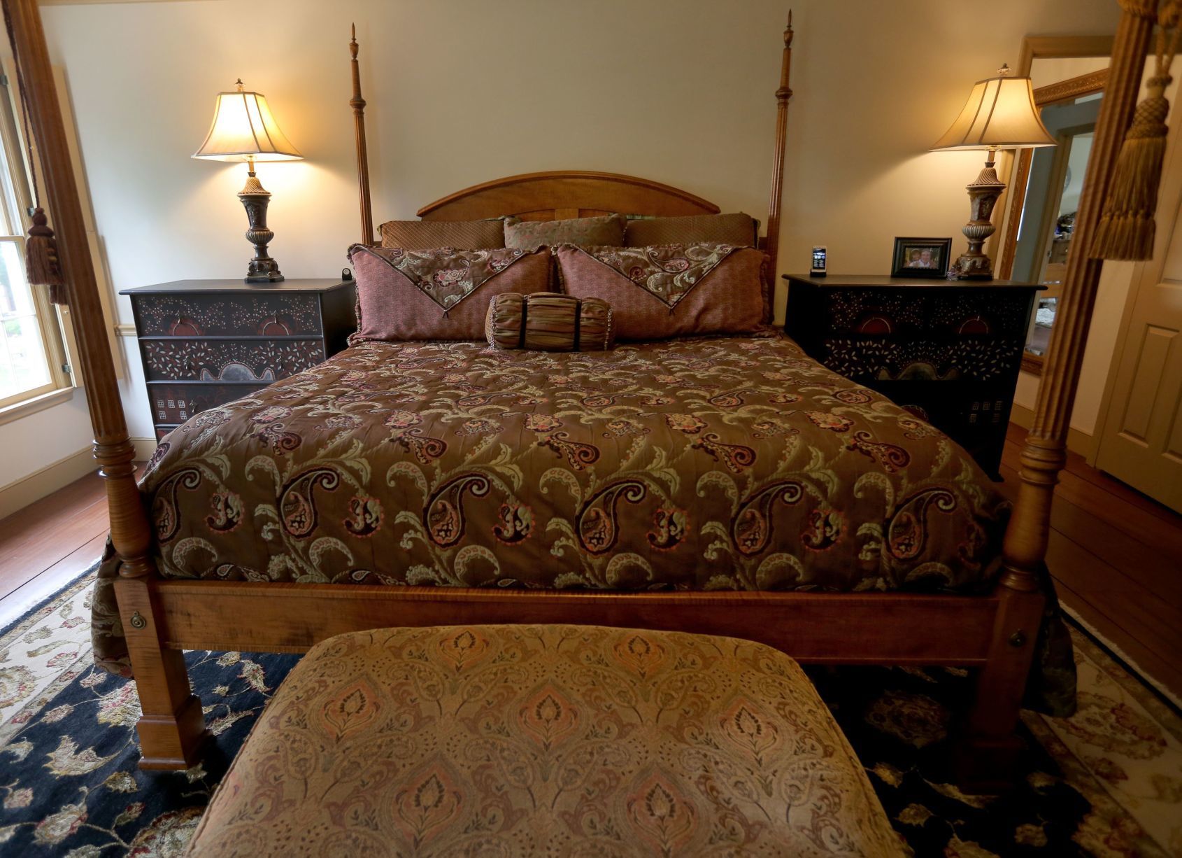 At home: The Wiese's Williamsburg home